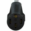 Ac Works 1.5FT EV Charging Adapter 30A 250V L6-30P Locking Plug to 50A EV Adapter EVL630MS-018